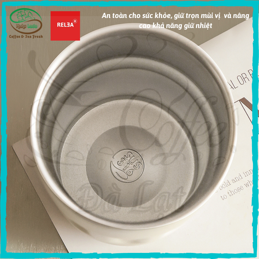 Cốc giữ nhiệt hiển thị nhiệt độ livewell Đà Lạt Coffee Ly giữ nhiệt cao cấp inox 316L giữ nhiệt 24h