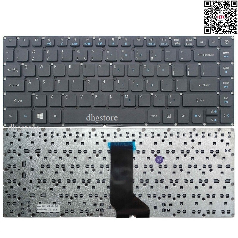 Laptop keyboard for acer aspire e14 e5-473 e5-474 e5-475 e5-422 e5-432 e5-452 e5-491 es1-432, swift 3 sf314-51
