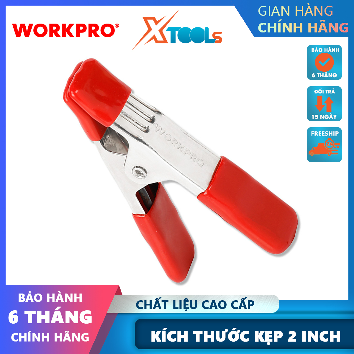 Kìm kẹp 2 inch 50mm Workpro
