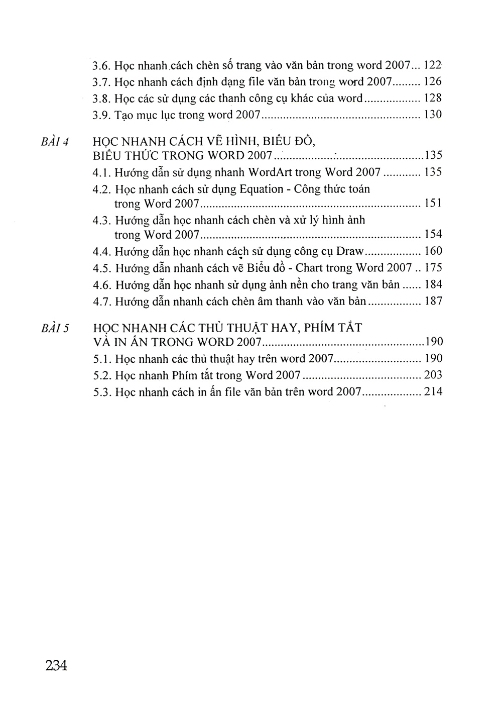 Fahasa - Tự Học Nhanh Word 2007