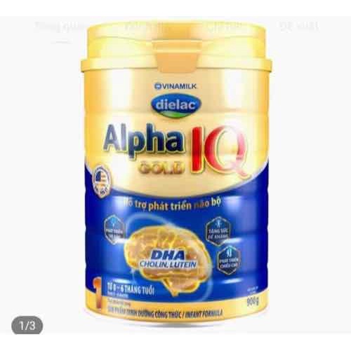 Sữa Dielac Alpha Gold IQ 4 900g
