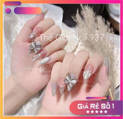 Charm Bướm Đá Đính Móng Tay Cao Cấp,Túi 10 con - TGN 937