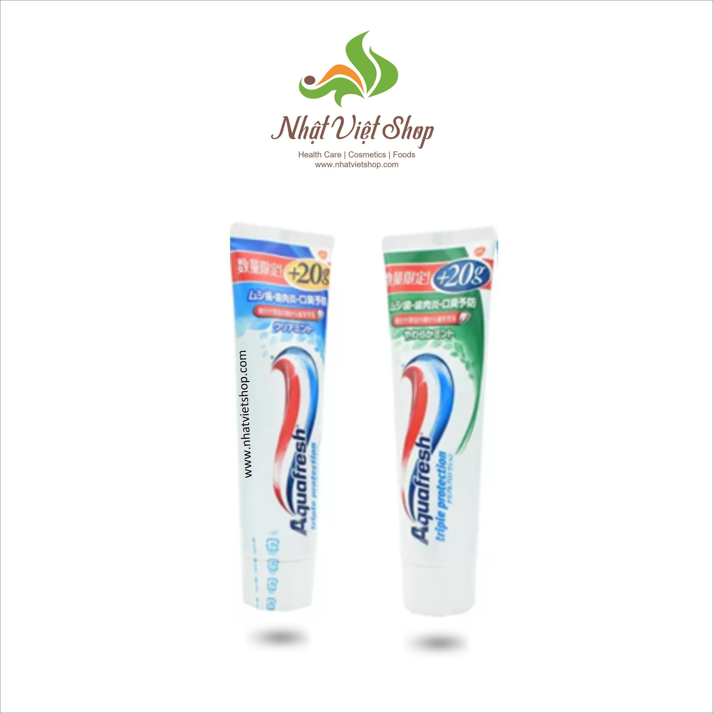 Kem Đánh Răng Aquafresh Triple Protection Nhật Bản 140g