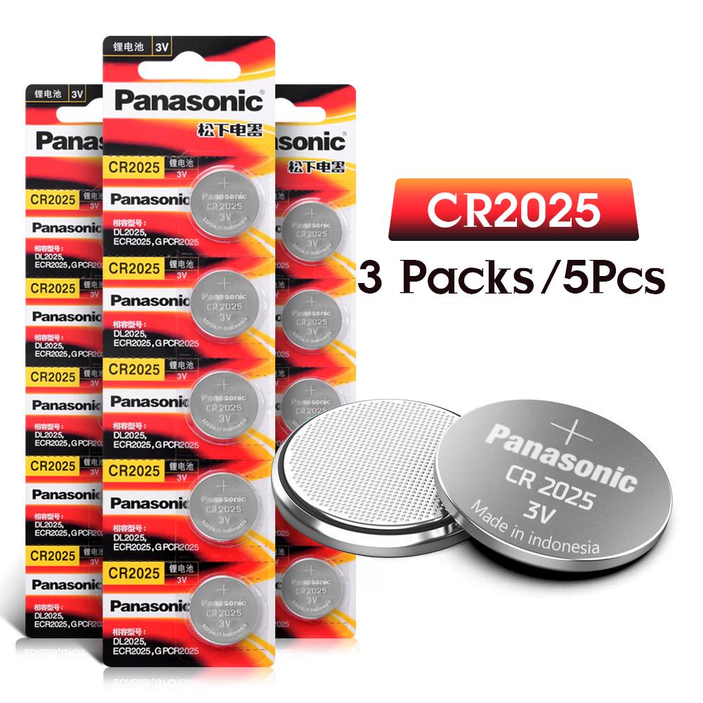 Pin CR2025 Panasonic ( 1 vỉ 5 viên)