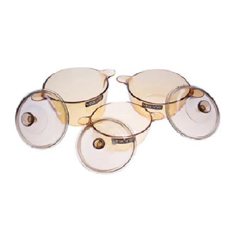 Bộ 3 nồi thủy tinh Visions VS-330/CL1 - GIAO TOÀN QUỐC