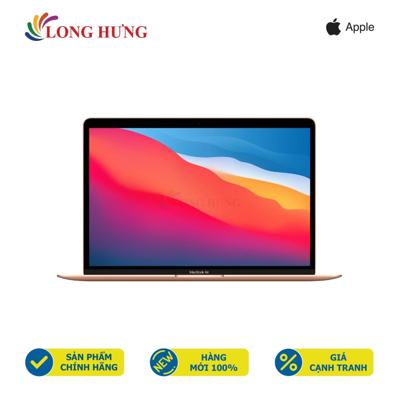 Bảng giá Laptop Apple Macbook Air M1 2020 (13.3/8GB/512GB SSD/8-core GPU) - Hàng chính hãng - Màn hình 13.3inch, Ram 8GB, Ổ cứng SSD 512GB, 8-Core GPU Phong Vũ