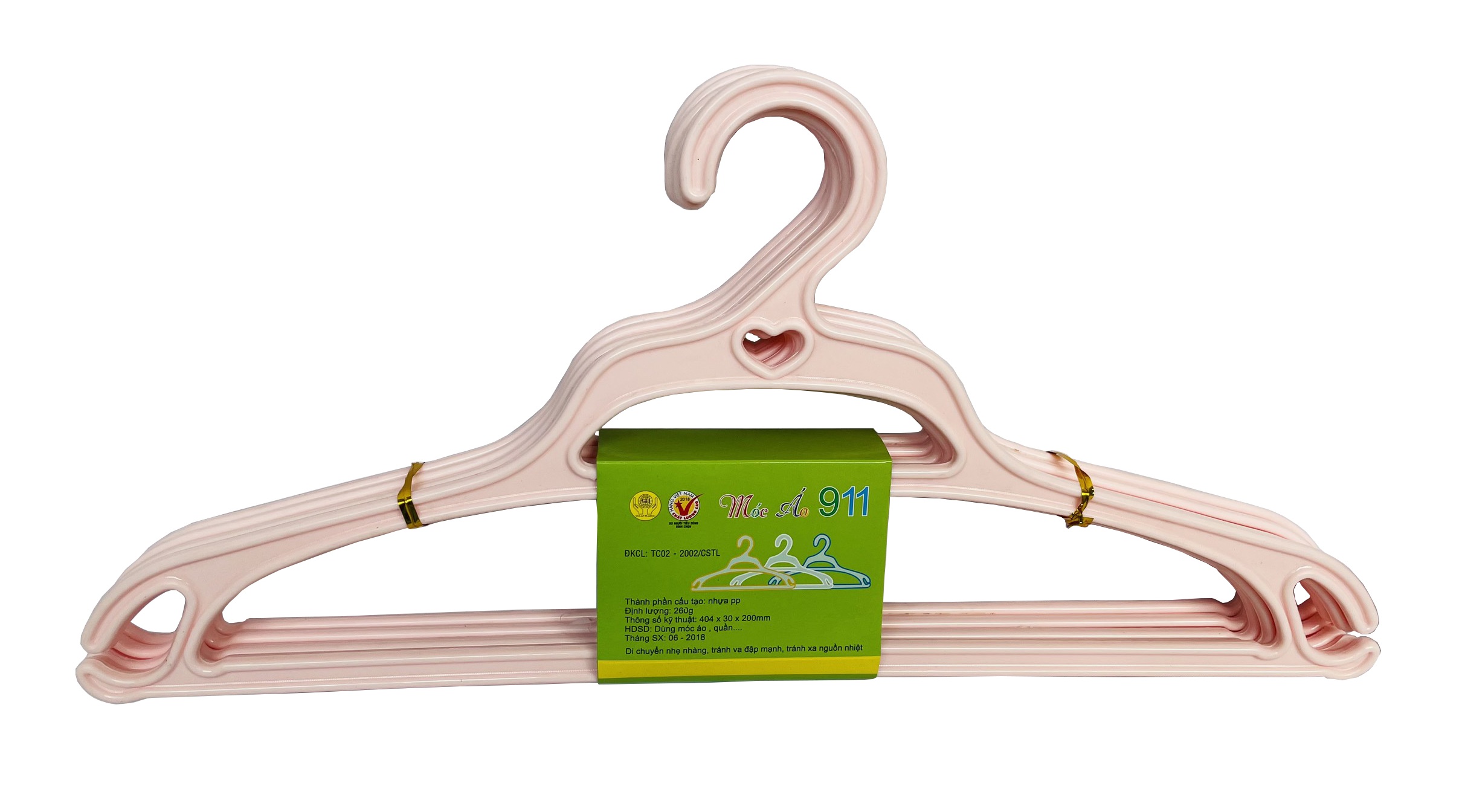 Móc áo nhựa TỰ LẬP TL911 - 5c