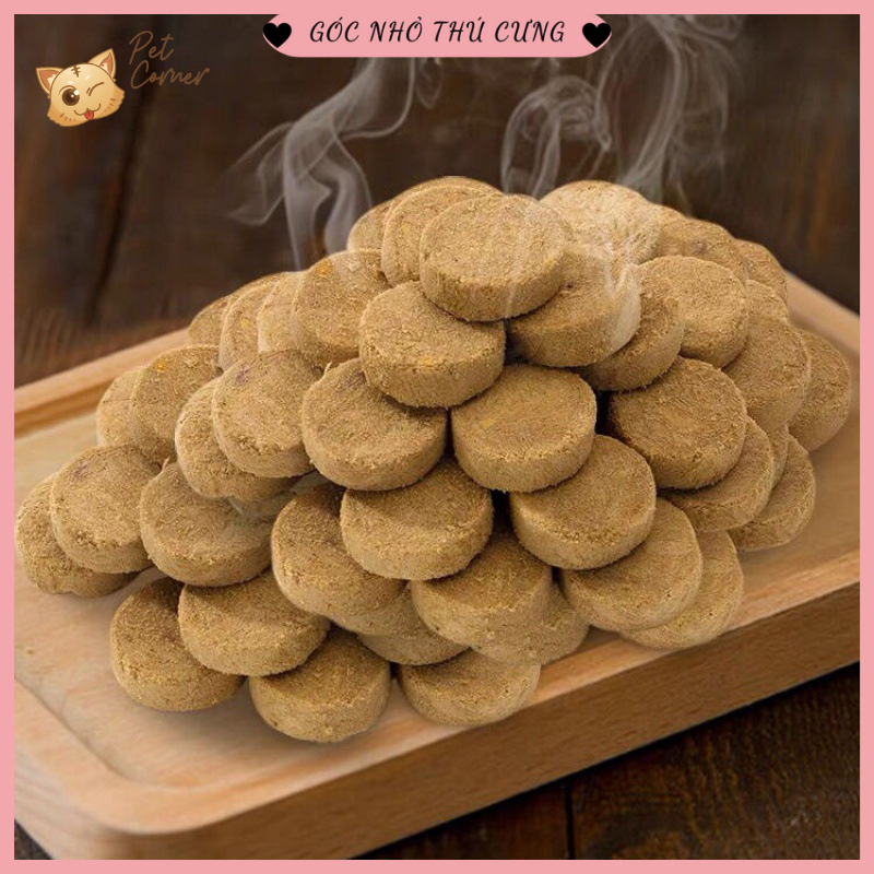 [500gr] Thức ăn sấy khô cho chó mèo (Túi thức ăn đông khô hỗn hợp cho thú cưng)