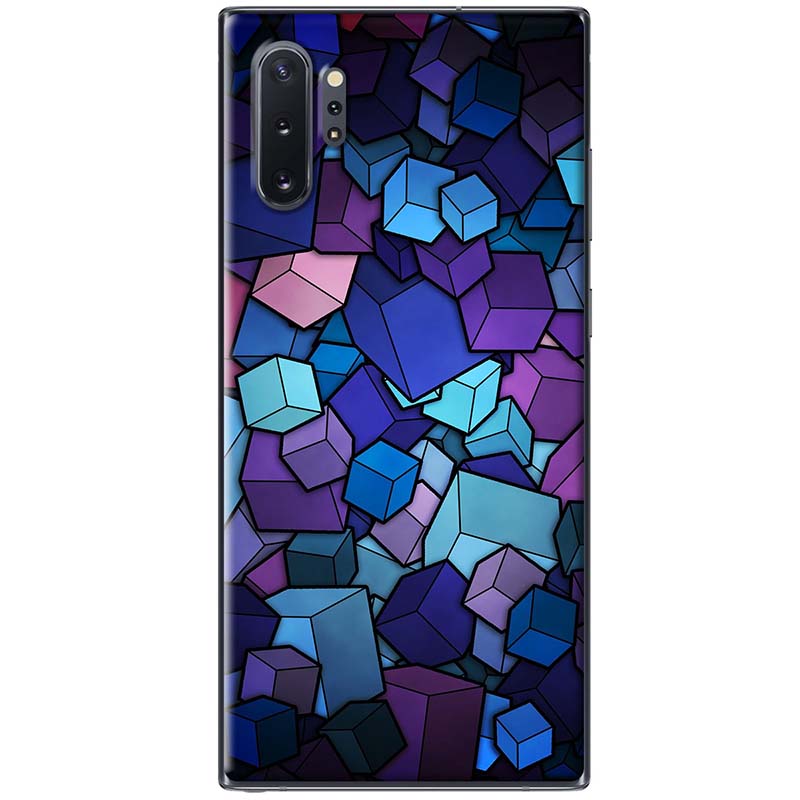 Ốp lưng dành cho Samsung Galaxy Note 10, Note 10 Plus, Note 10 Lite, Note 20, Note 20 Ultra mẫu Viên đá xanh