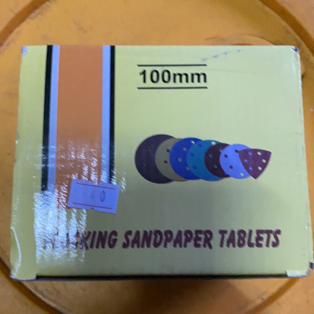 100C / 1 Hộp Nhám ( Giáp - Ráp ) Lông Dính Các Cỡ Cát