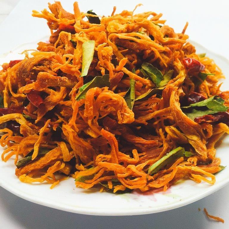 [GIAO HÀNG 2H] 500G Khô Gà Lá Chanh Đậm Đà Thơm Ngon
