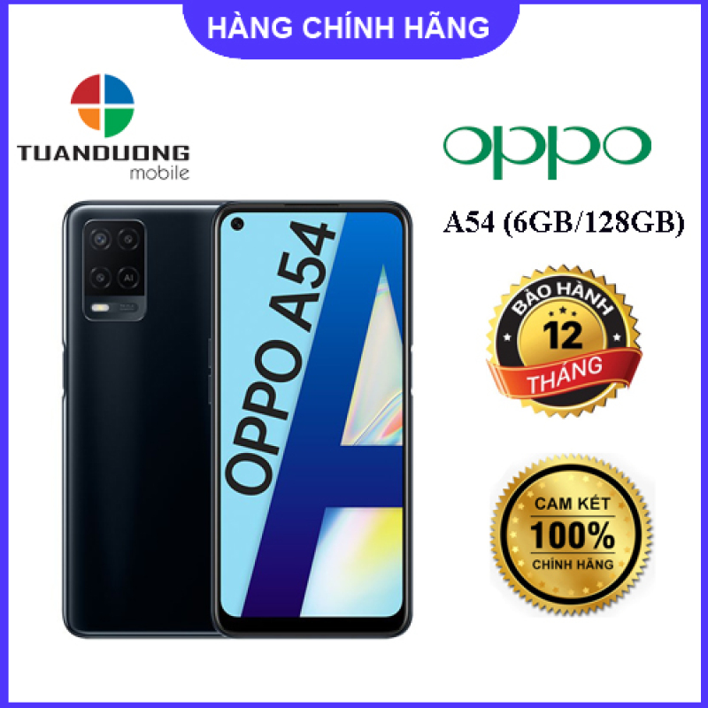 Điện thoại OPPO A54 6GB/128GB - Hàng Chính Hãng - Bảo Hành Toàn Quốc