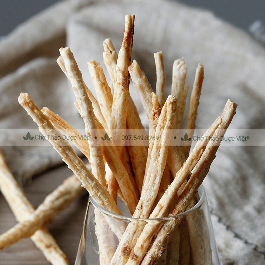 Sa sâm khô, thơm, sạch 100g ( Rễ sa sâm bắc) - Chợ Thảo Dược Việt