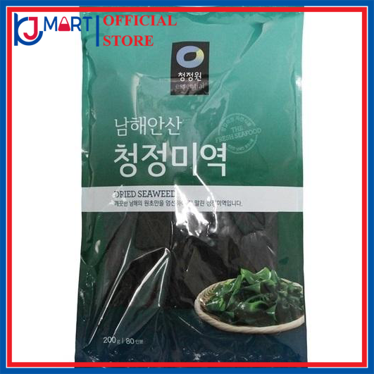 Lá Rong Biển Khô Daesang 200g Dùng Nấu Canh Rong Biển - Nhập Khẩu Hàn Quốc