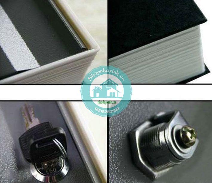 [HCM]Két Sắt Mini Hình Quyển Sách CA3018