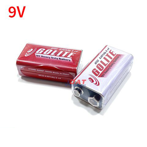 Pin vuông 9v golite