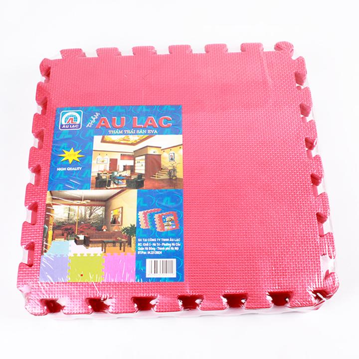 Thảm xốp ghép 1 màu ÂU LẠC cao cấp 9 miếng 40 x 40 cm ( Đủ 4 màu )