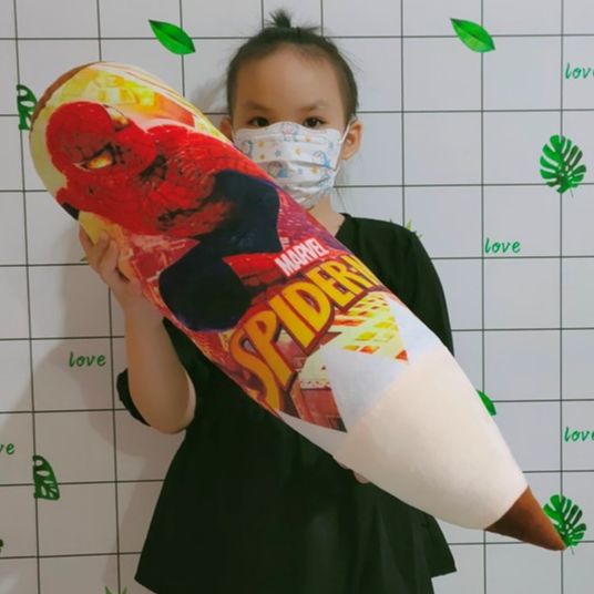 Gối ôm cho bé hình elsa công chúa gối ôm ngủ hình bút chì 3d cho bé