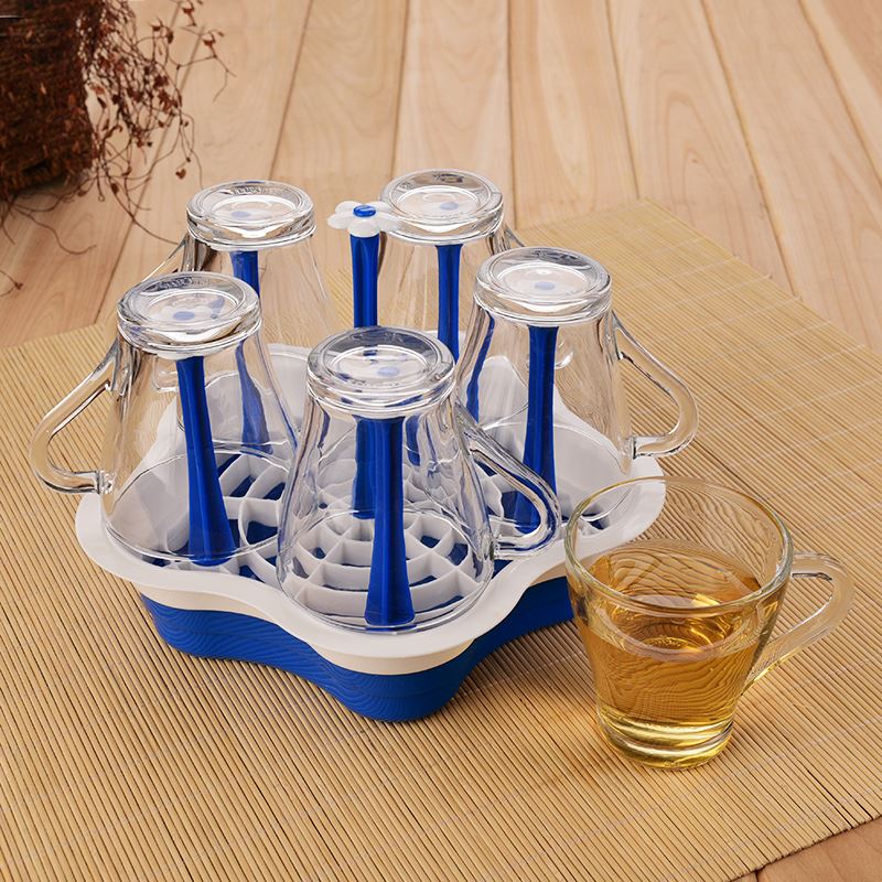 APPA STORE Khay úp cốc chén hình hoa 2 lớp - T3A4