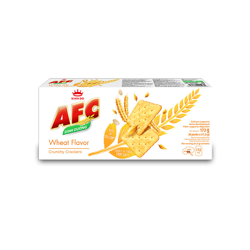 Combo 3 hộp AFC vị Lúa Mì 172g