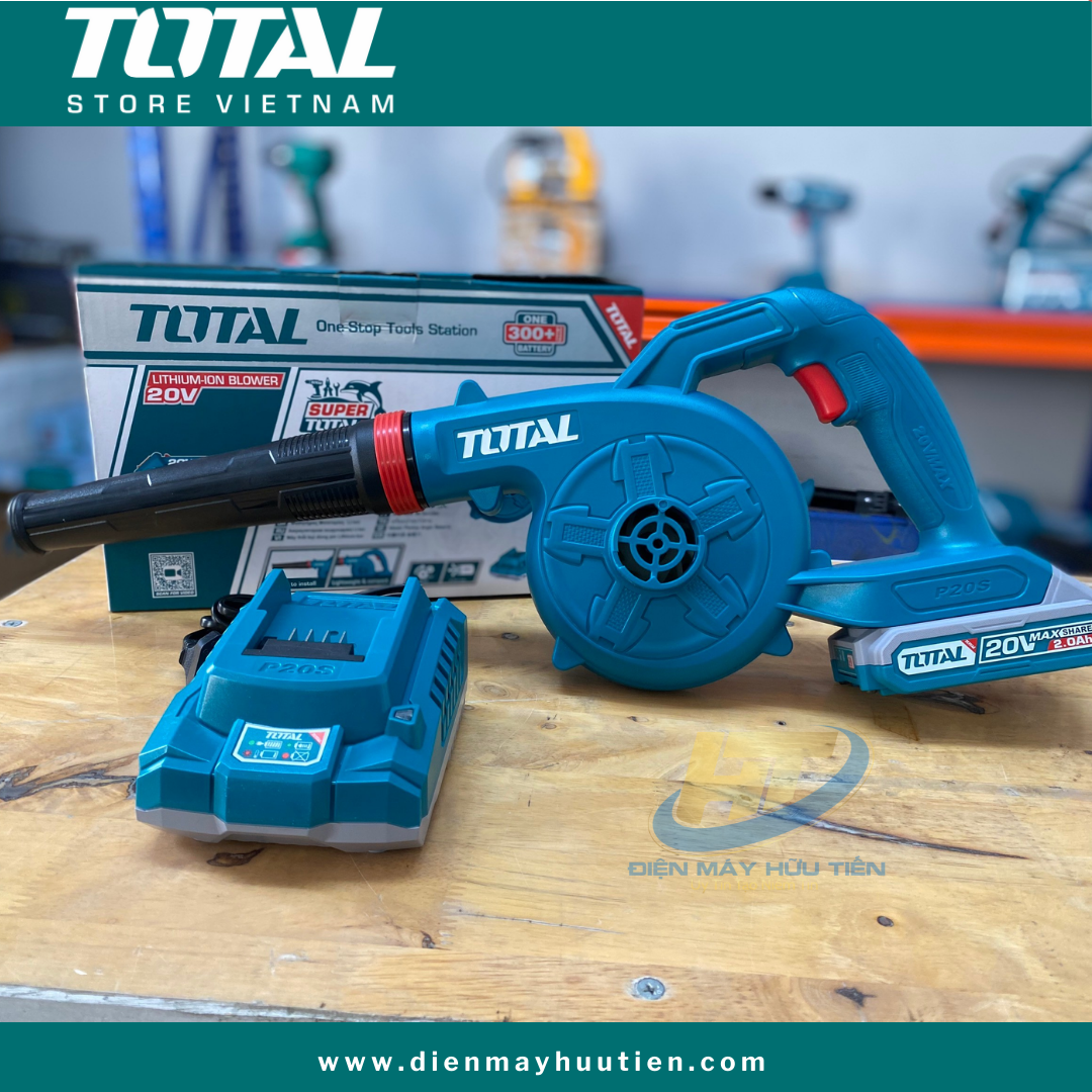 Máy thổi bụi dùng pin 20v total tabli20028,tabli200281