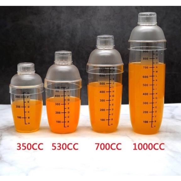 bình lắc pha trà sữa 700ml