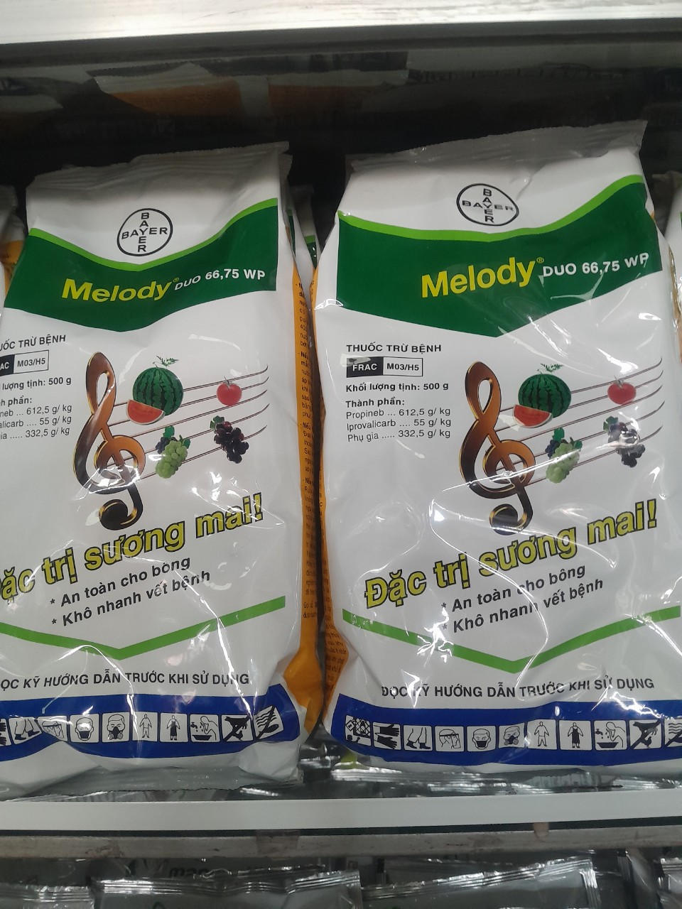 THUỐC TRỪ BỆNH MELODY 66,75WP
