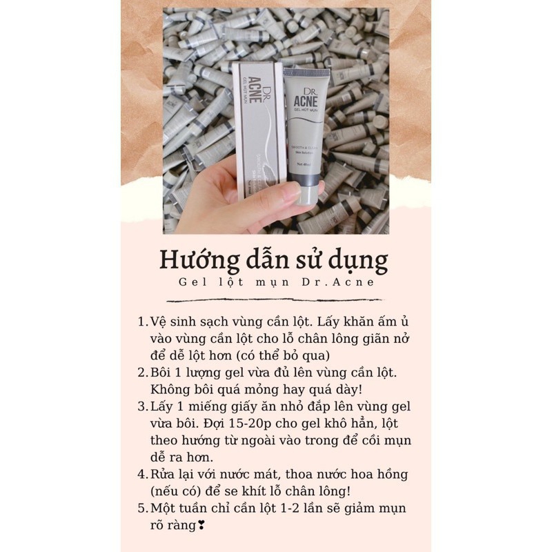 Gel Hút Mụn Dr.Acne