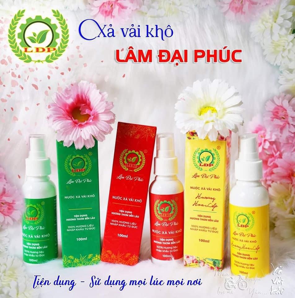 20 Chai Nước Xả Vải Khô (Màu đỏ ) - Lâm Đại Phúc