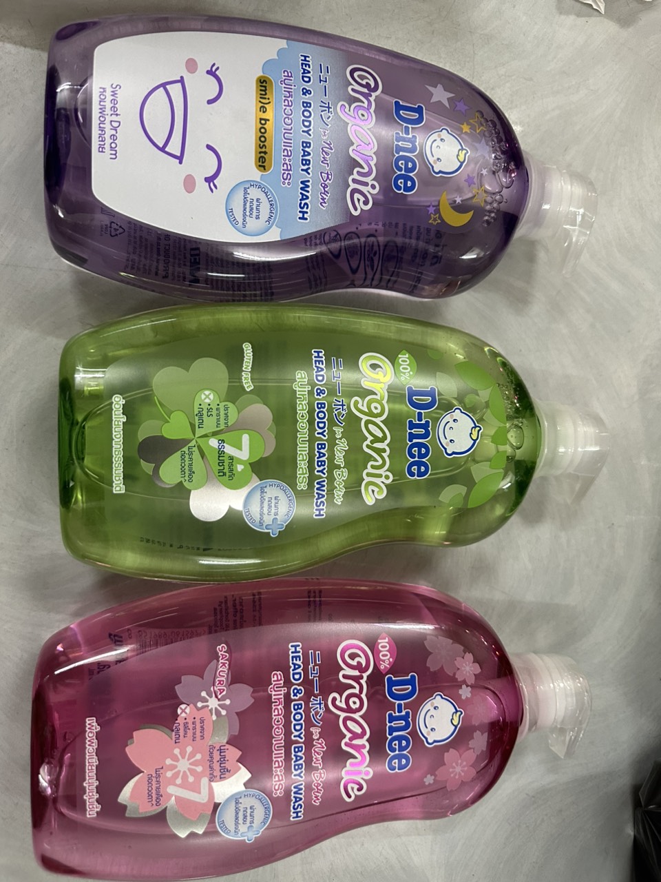 [HCM]Sữa tắm gội em bé Dnee 800ml