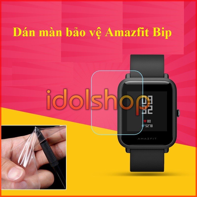 Dán màn chống xước bảo vệ Xiaomi Amazfit Bip