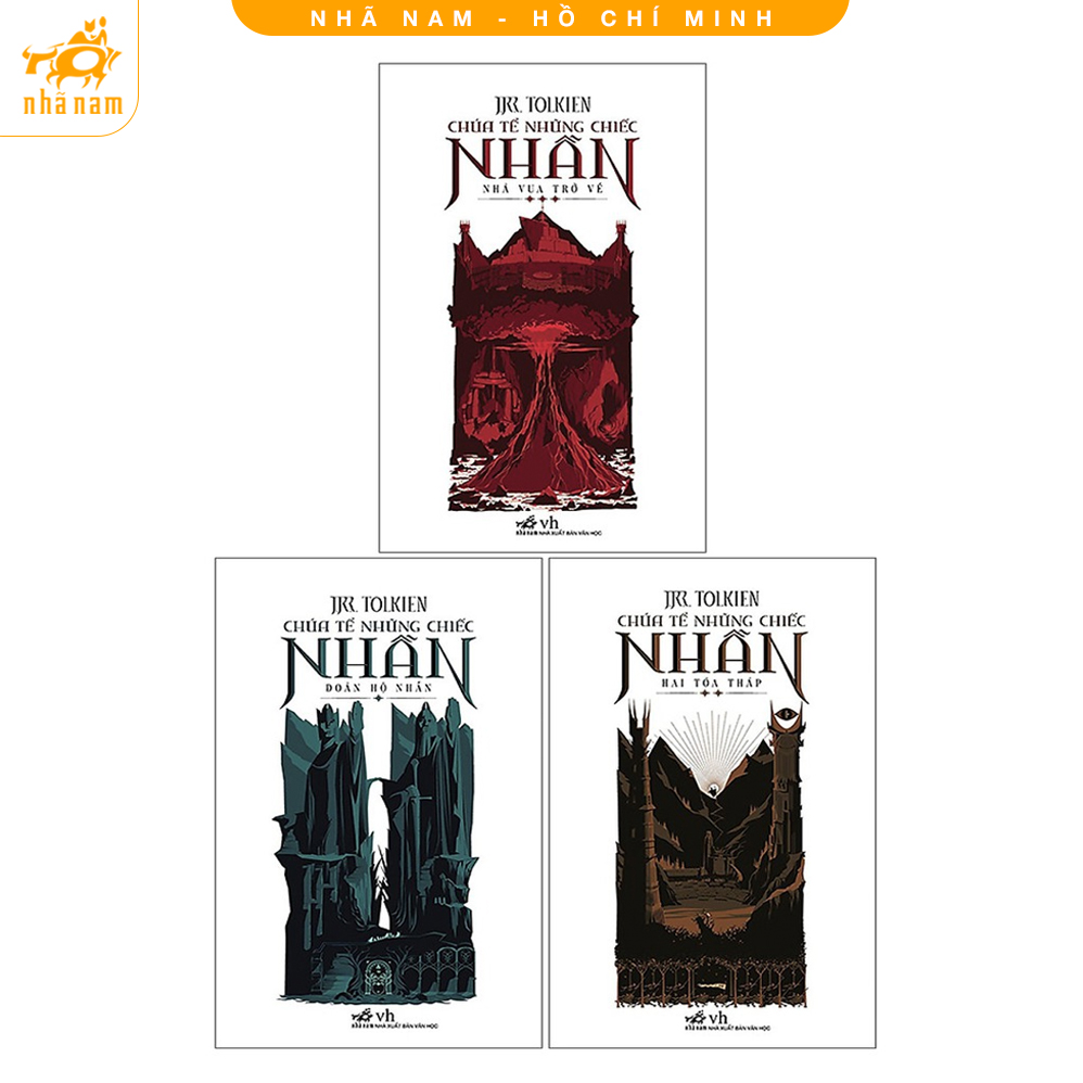 Sách - Chúa tể những chiếc nhẫn (Trọn bộ 3 tập) (Nhã Nam HCM)
