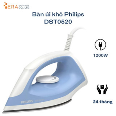 Bàn là, bàn ủi khô philips dst0520/20 1200w
