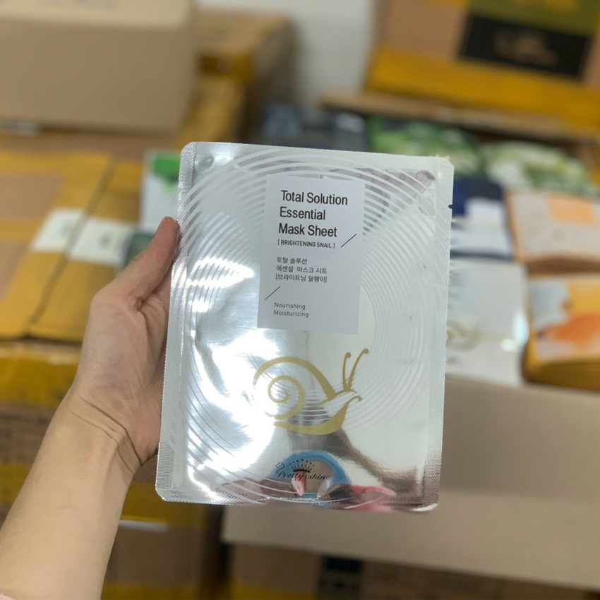Mặt Nạ Pretty Skin Total Solution Essential Hàn Quốc-Shinkor