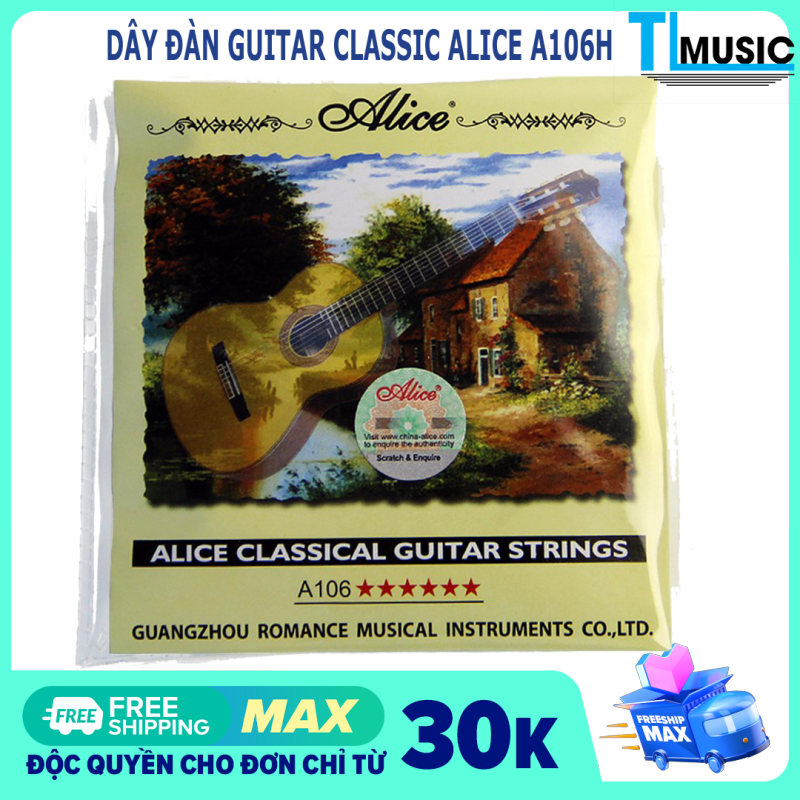 Dây đàn guitar classic Alice A106 - Alice Classical Guitars Strings A106