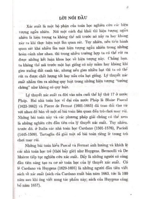 Sách - Lý Thuyết Xác Suất (DN)