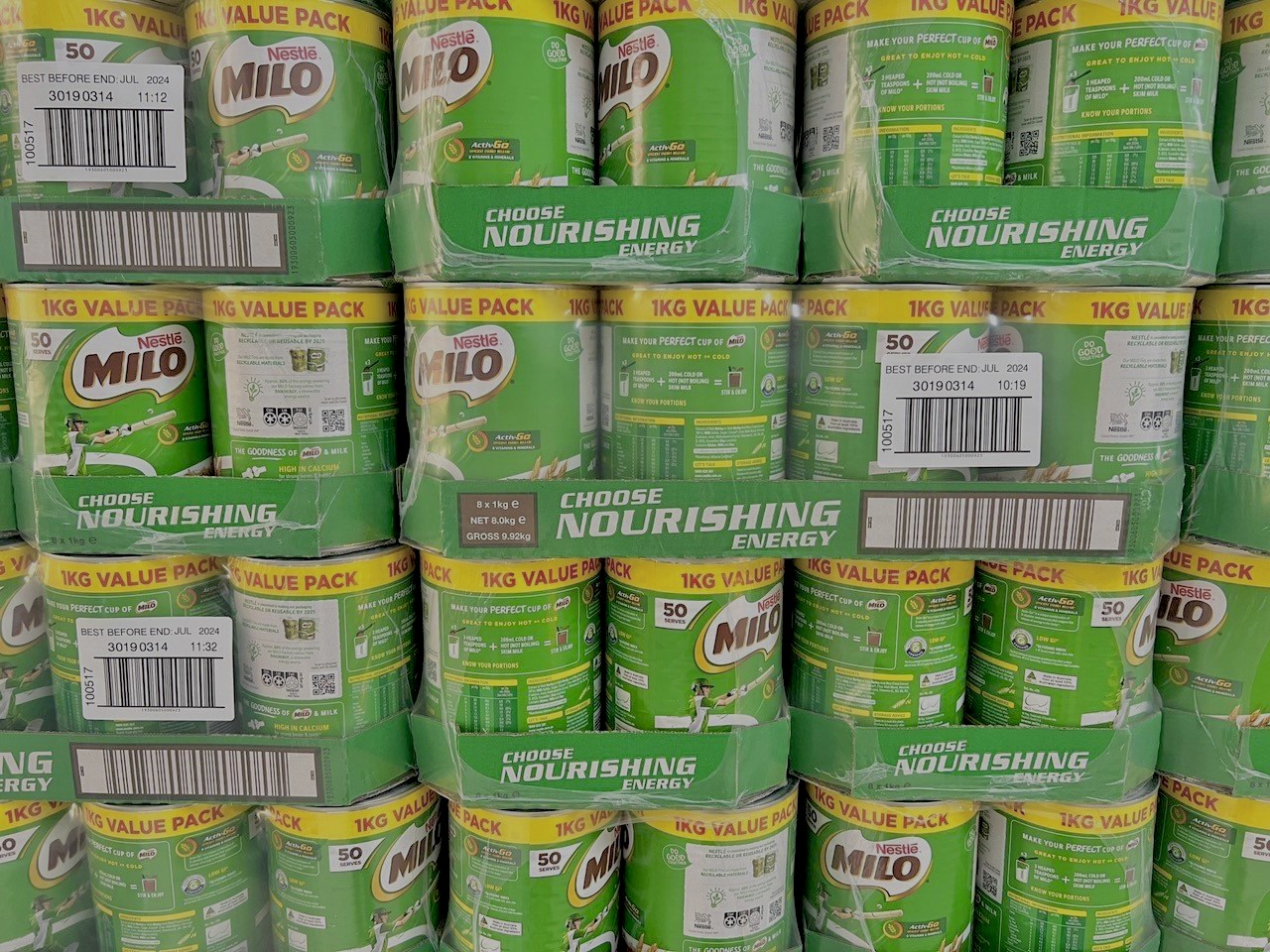 SỮA BỘT NESTLE MILO ÚC TĂNG CHIỀU CAO 1KG