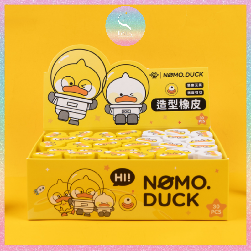 [HOTIS] Gôm tẩy chì hình trụ NOMO DUCK