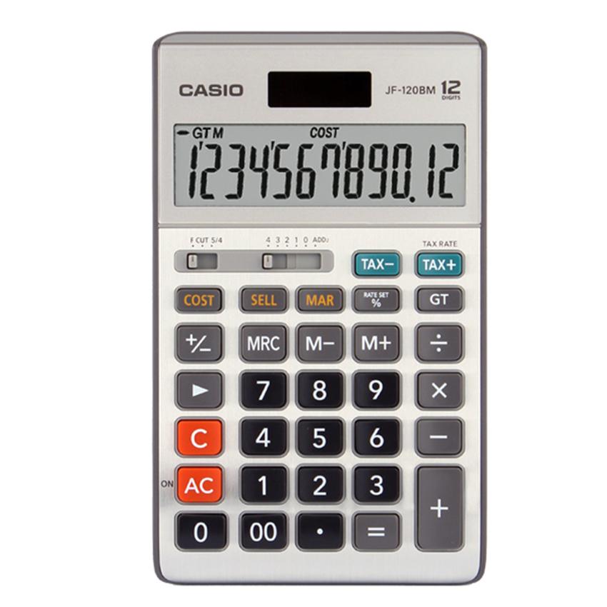 Máy tính để bàn Casio JF-120BM.(bạc)