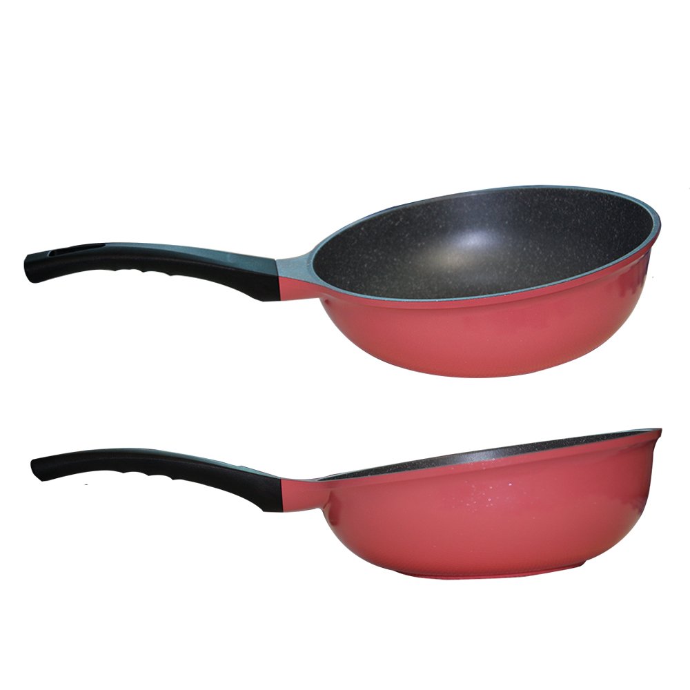 [Hoàn tiền 20%] Ecoramic Chảo Ecoramic đúc chống dính vân đá ceramic Hàn Quốc cao cấp sâu lòng 26 cm