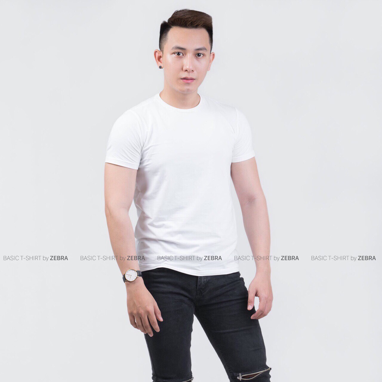 Áo Thun Nam  Chất Cotton Co dãn Thoáng mát