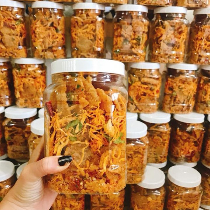Cơm Cháy Lắc Khô Gà - Hộp 500gr