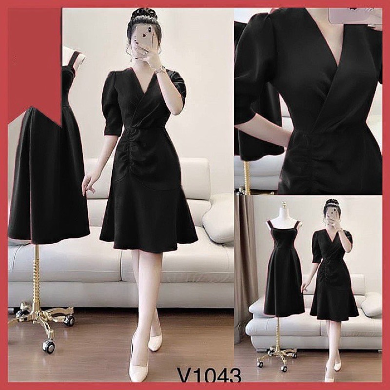[HCM]Đầm Nhấn Eo #Bigsize 60KG Đến 90KG