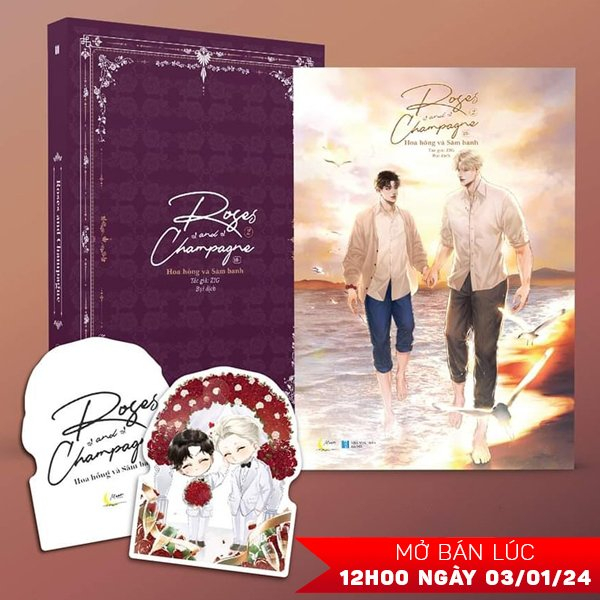 Roses and champagne - hoa hồng và sâm banh - tập 2 - tặng kèm bookmark