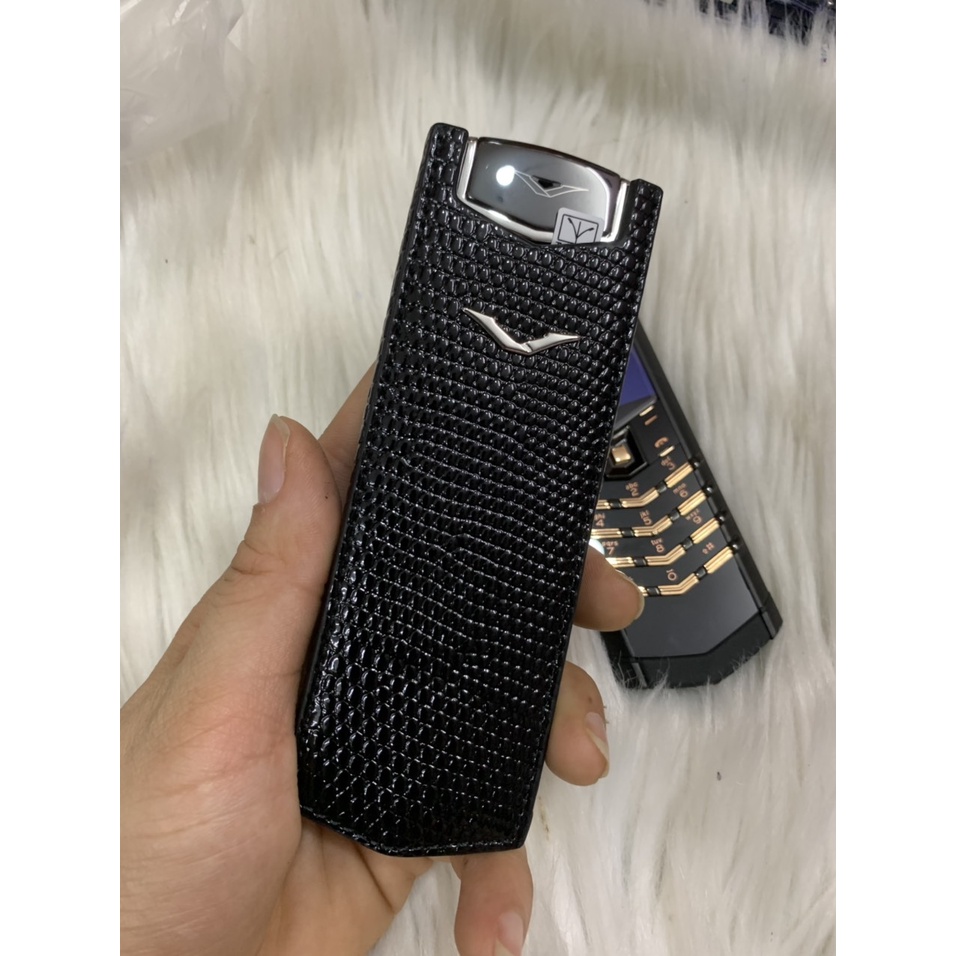 ⚡[Gía Sốc] Bao da Vertu Singature S đứng không nắp ⚡