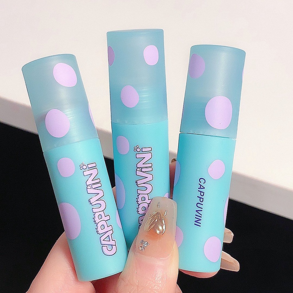 Son kem CAPPUVINI mịn lì bền màu Small Egg Soft Mist Lip Mud CAPU68