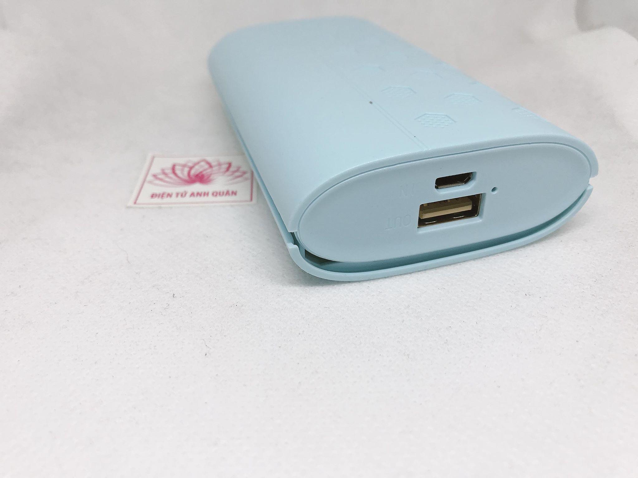 Box sạc dự phòng 3 cell vỏ nhựa (Màu Dương).