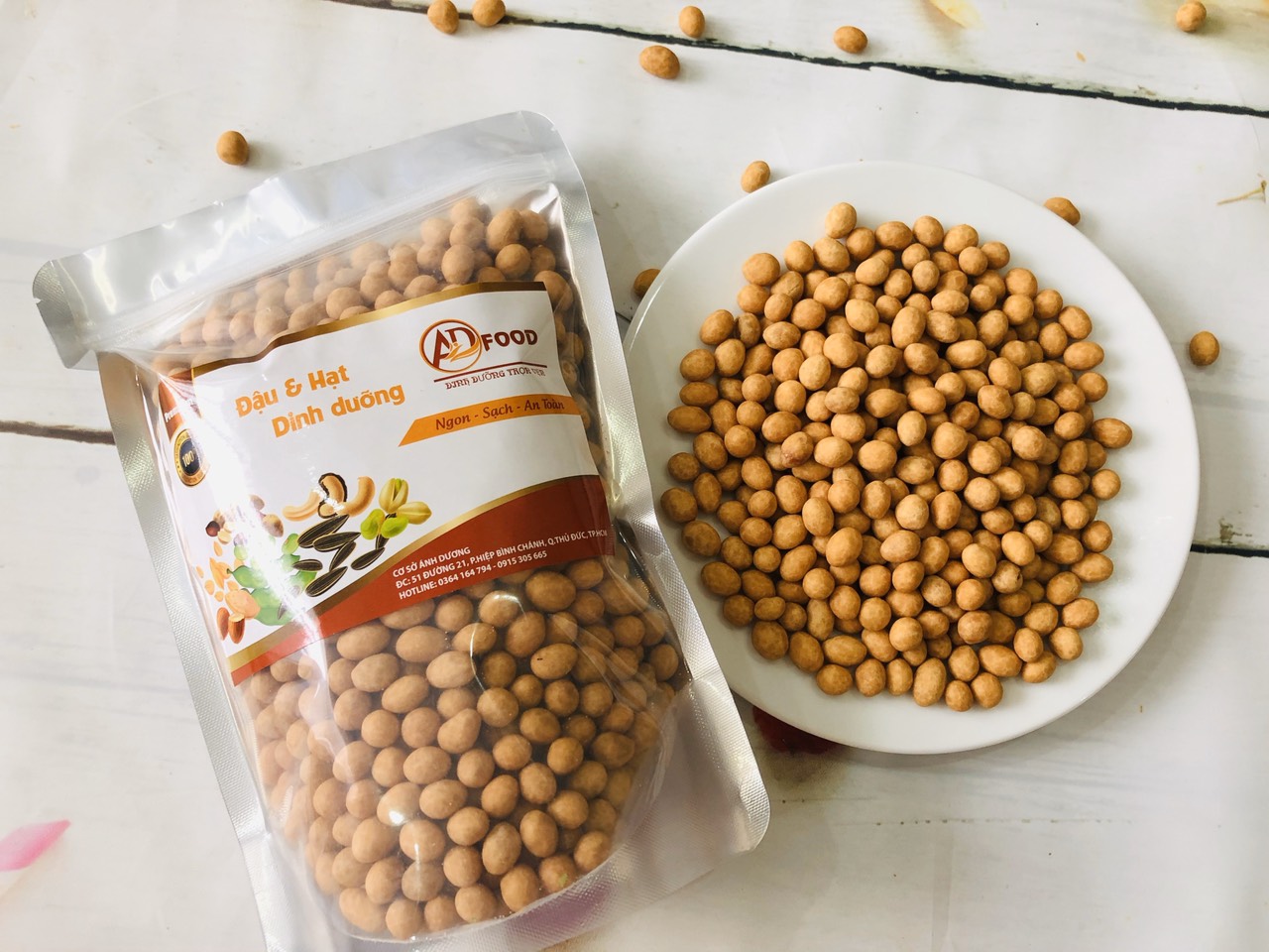 500G Đậu phộng da cá siêu giòn béo hấp dẫn_TiTiMart