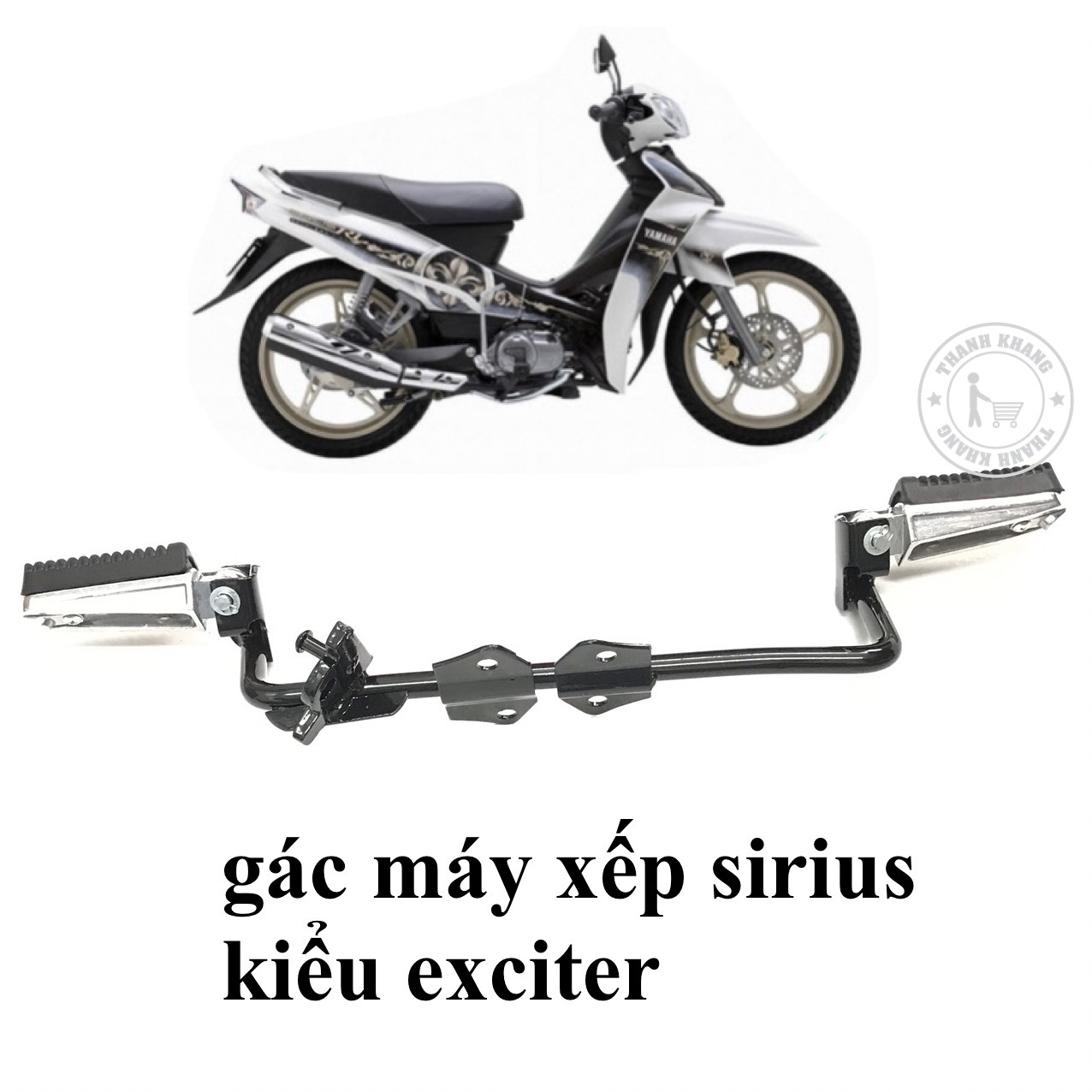 [HCM]Bộ gác chân xếp Sirius Thanh Khang BOZE92 Gian hàng uy tín nói sao bán vậy Hàng thật như hình không sai lệch không chỉnh sửa