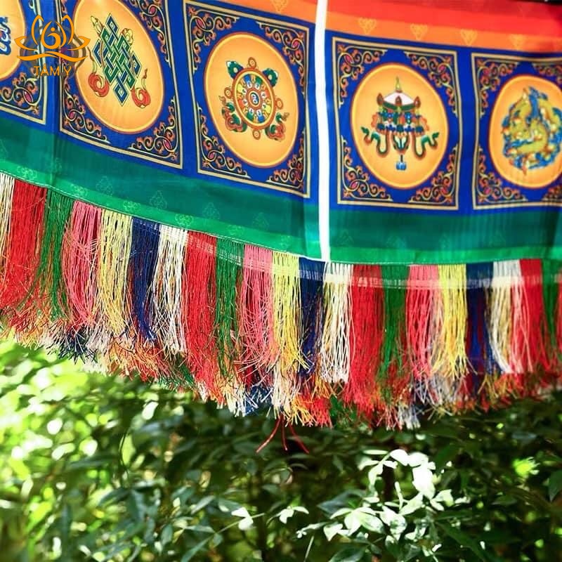 Rèm Bát Cát Tường (Bát Kiết Tường)